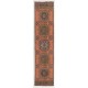 Handmade Turkish Runner Rug for Hallway, Vintage Corridor Carpet. 2.8 x 11.7 Ft (84 x 354 cm)