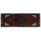 Handmade Turkish Wool Runner Rug for Hallway, Vintage Corridor Carpet. 2.8 x 7.8 Ft (85 x 237 cm)