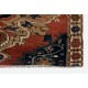 Authentic Hand-Knotted Turkish Rug Made of Wool. 3 x 4.4 Ft (94 x 132 cm)