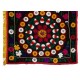 Silk Hand Embroidered Bed Cover, Vintage Suzani Wall Hanging from Uzbekistan. 5 x 7.4 Ft (150 x 225 cm)