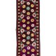 Decorative Silk Hand Embroidered Table Runner, Vintage Suzani Uzbek Wall Hanging. 2 x 14 Ft (60 x 428 cm)