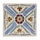 Handmade Brand New Uzbek Silk Embroidered Suzani Throw Pillow Cover, Cushion Cover, Lace Pillow. 16" x 17" (40 x 43 cm)