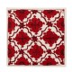 New Authentic Central Asian Silk Hand Embroidered Suzani Cushion Cover. 17" x 18" (42 x 45 cm)