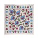 Beautiful Silk Hand Embroidered Suzani Cushion Cover from Uzbekistan, 21st Century Handmade Pillow Cover. 18" x 18" (44 x 44 cm)