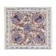 Decorative Silk Embroidery Suzani Cushion Cover from Uzbekistan. 19" x 19" (46 x 46 cm)