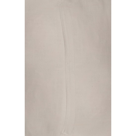 Uzbek Suzani Silk, Cotton and Linen Cushion Cover, Hand Embroidered Uzbek Suzani Throw Pillow Cover. 18" x 17" (44 x 42 cm)