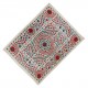 New Silk Embroidery Suzani Textille. Traditional Handmade Uzbek Bed Cover. 6.3 x 8 Ft (190 x 245 cm)