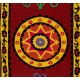 Silk Hand Embroidered Table Runner, Vintage Suzani Wall Hanging from Uzbekistan. 2.3 x 7.4 Ft (70 x 225 cm)