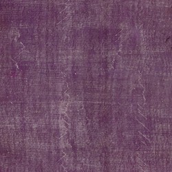 Lilac Overdyed Area Rug, Mid-Century Handmade Central Anatolian Carpet. 6.9 x 10.4 Ft (208 x 314 cm)