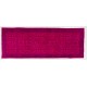Fuchsia Pink Overdyed Turkish Runner Rug, Floral Pattern Vintage Handmade Corridor Carpet. 5 x 13 Ft (150 x 396 cm)