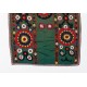 Vintage Central Asian / Uzbek Suzani Wall Hanging, Silk Hand Embroidered Bed Cover. 3.5 x 5 Ft (105 x 150 cm)