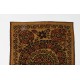 Silk Hand Embroidered Bed Cover, Vintage Suzani Wall Hanging from Uzbekistan. 4.5 x 6 Ft (136 x 185 cm)