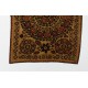 Silk Hand Embroidered Bed Cover, Vintage Suzani Wall Hanging from Uzbekistan. 4.5 x 6 Ft (136 x 185 cm)