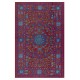 Silk Hand Embroidered Bed Cover, Vintage Suzani Wall Hanging from Uzbekistan. 4.7 x 6.8 Ft (142 x 205 cm)