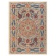Silk Hand Embroidered Bed Cover, Vintage Suzani Wall Hanging from Uzbekistan. 5 x 6.4 Ft (152 x 195 cm)