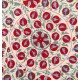 Silk Hand Embroidered Bed Cover, Vintage Suzani Wall Hanging from Uzbekistan. 5.2 x 5.2 Ft (157 x 157 cm)
