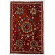 Silk Hand Embroidered Bed Cover, Vintage Suzani Wall Hanging from Uzbekistan. 5.5 x 8.3 Ft (167 x 252 cm)