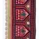 Authentic Vintage Uzbek Suzani Bed Cover, Silk Hand Embroidered Table Runner. 1.7 x 12.3 Ft (50 x 372 cm)