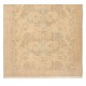 Handmade Vintage Rug, Floral Patterned Anatolian Carpet. 3.7 x 6.6 Ft (110 x 200 cm)