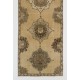 Hand-Knotted Vintage Turkish Runner Rug, Authentic Wool Hallway Runner. 3.7 x 11.5 Ft (111 x 350 cm)