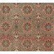Floral Patterned Turkish Handmade Vintage Rug, Ideal for Office and Home Decor. 3.8 x 6.8 Ft (115 x 207 cm)