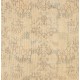 Antique Washed Vintage Oushak Accent Rug, Handmade carpet made in Turkey. 3.9 x 6.9 Ft (117 x 210 cm)