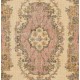 Hand-Knotted Vintage Turkish Rug, Home Decor Carpet. 3.9 x 6.7 Ft (118 x 204 cm)