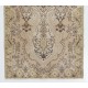 Handmade Vintage Rug from Turkey. 4 x 7.2 Ft (119 x 219 cm)