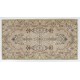 Handmade Vintage Rug from Turkey. 4 x 7.2 Ft (119 x 219 cm)