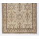 Hand-Knotted Vintage Turkish Rug, Home Decor Carpet. 4 x 7 Ft (120 x 212 cm)