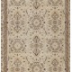 Hand-Knotted Vintage Turkish Rug, Home Decor Carpet. 4 x 7 Ft (120 x 212 cm)