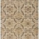 Handmade Vintage Rug, Floral Patterned Anatolian Carpet. 4.2 x 7.5 Ft (127 x 226 cm)