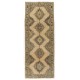 Vintage Handmade Turkish Runner Rug, Great for Hallway Decor. 4.6 x 12.5 Ft (140 x 380 cm)