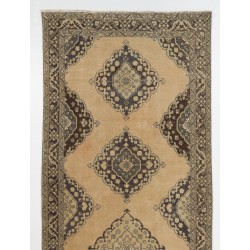Vintage Handmade Turkish Runner Rug, Ideal for Hallway Decor. 4.7 x 12.9 Ft (142 x 393 cm)