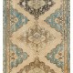 Vintage Handmade Turkish Runner Rug for Hallway Decor. 4.9 x 12.2 Ft (148 x 369 cm)