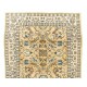 Home Decor Vintage Carpet, Hand-Knotted Turkish Oushak Wool Rug. 5 x 8.7 Ft (153 x 263 cm)