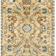 Home Decor Vintage Carpet, Hand-Knotted Turkish Oushak Wool Rug. 5 x 8.7 Ft (153 x 263 cm)
