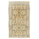 Home Decor Vintage Carpet, Hand-Knotted Turkish Oushak Wool Rug. 5 x 8.7 Ft (153 x 263 cm)
