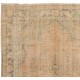 Authentic Vintage Anatolian Oushak Area Rug, Hand-Knotted in Turkey. 5.6 x 9.2 Ft (170 x 280 cm)