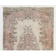 Vintage Hand-Knotted Anatolian Rug, Baroque Style Carpet for Living Room. 5.6 x 9.6 Ft (170 x 290 cm)