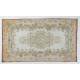 Mid-Century Hand-Knotted Anatolian Rug with Floral Medallion Design. 5.7 x 9.8 Ft (172 x 296 cm)
