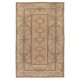 Hand-Knotted Vintage Milas Rug Made of Wool. 6.7 x 9.4 Ft (202 x 285 cm)