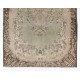 Traditional Vintage Handmade Turkish Wool Area Rug. 6.8 x 10.9 Ft (207 x 330 cm)