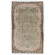 Traditional Vintage Handmade Turkish Wool Area Rug. 6.8 x 10.9 Ft (207 x 330 cm)