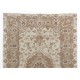 Unique Shabby Chic Vintage Handmade Turkish Rug for Home and Office Decor. 7.3 x 10.5 Ft (220 x 320 cm)