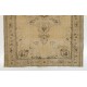 Handmade Vintage Anatolian Oushak Area Rug. Beige, Brown, Gray and Green Color Carpet. 7.7 x 9.8 Ft (233 x 297 cm)
