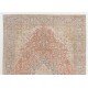 Antique Basmakci Wool Area Rug, Handmade carpet made in Turkey. 8.7 x 12.8 Ft (265 x 390 cm)