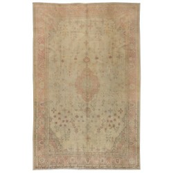 Antique Turkish Oushak Wool Rug, Circa 1900. 9.6 x 13.2 Ft (290 x 402 cm)