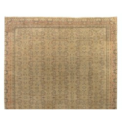 Oversize One-of-a-Kind Vintage Handmade Turkish Sivas Wool Rug. 9.9 x 13.7 Ft (300 x 417 cm)