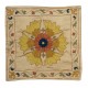 Hand-Made Uzbek Silk Embroidery Suzani Cushion Case. Decorative Lace Pillow Cover. 18" x 18" (45 x 45 cm)